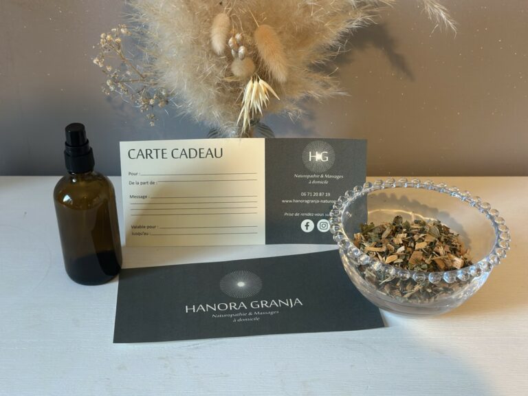 Carte cadeau Naturopathe Hanora Granja